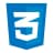 CSS3 logo
