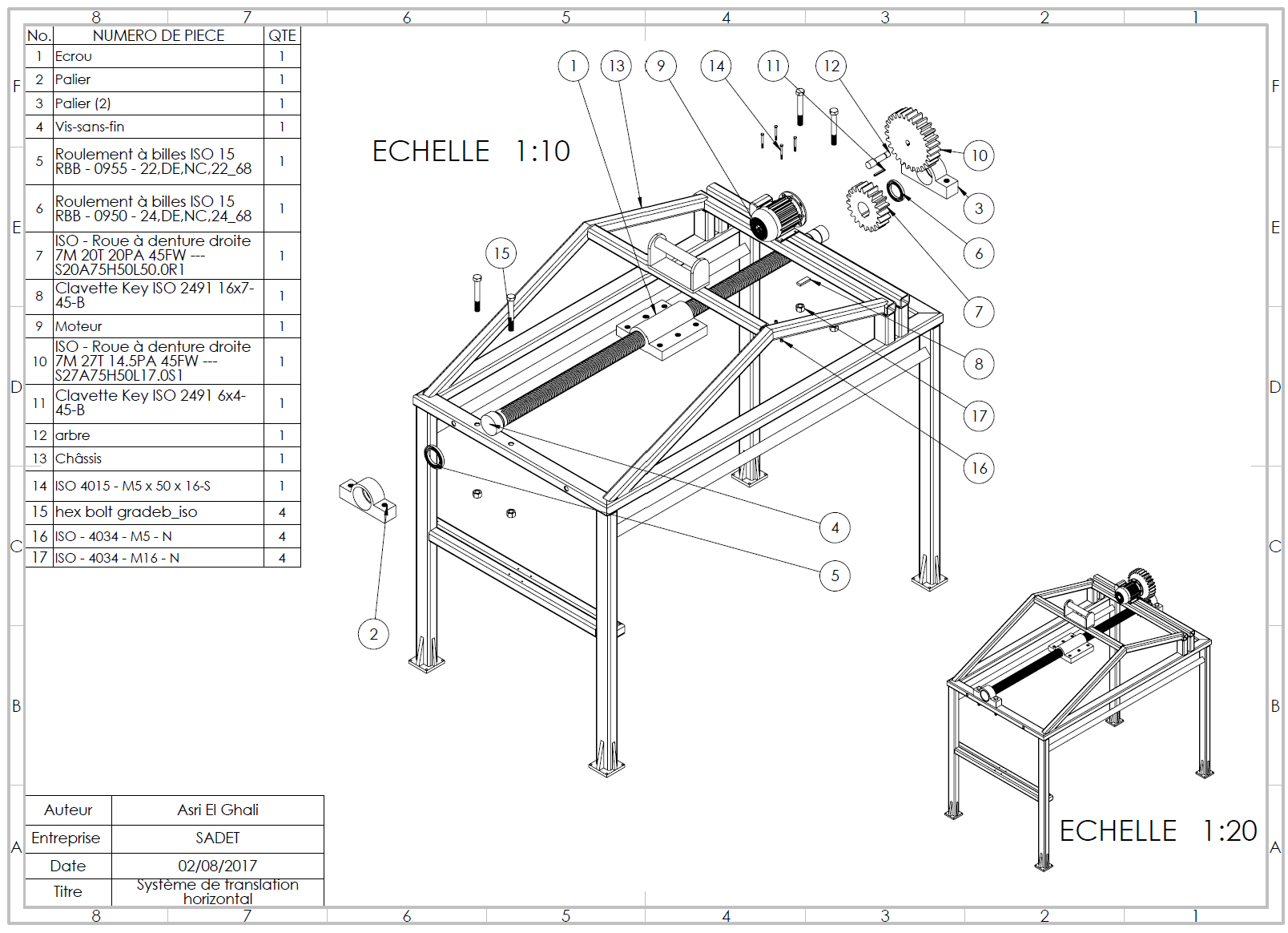 Base assembly draft design